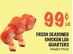 Foodarama Fresh Seasoned Chicken Leg Quarters offer