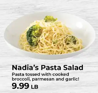 Sunset Foods Nadia's Pasta Salad offer