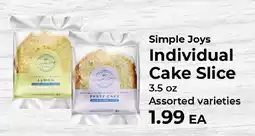 Sunset Foods Simple Joys individual cake slice offer