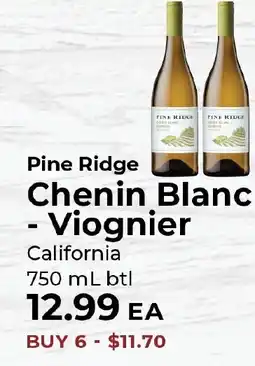 Sunset Foods Pine Ridge Chenin Blanc - Viognier offer