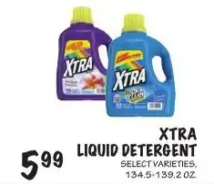 Foodarama Xtra liquid detergent offer