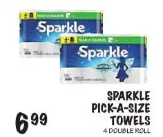 Foodarama Sparkle pick-a-size towels offer