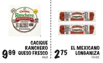 Foodarama Cacique ranchero queso fresco offer