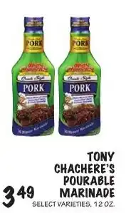 Foodarama Tony Chachere's pourable marinade offer