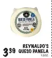 Foodarama Reynaldo's queso panela offer