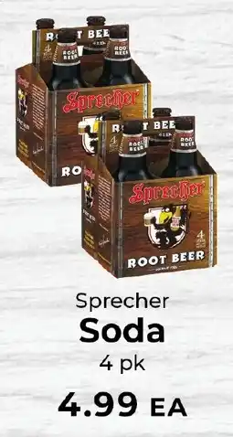 Sunset Foods Sprecher Soda offer