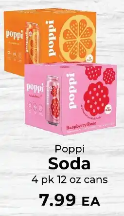 Sunset Foods Poppi Soda offer