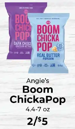 Sunset Foods Angie's Boom ChickaPop offer
