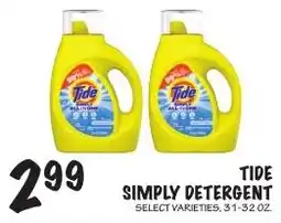 Foodarama Tide simply detergent offer