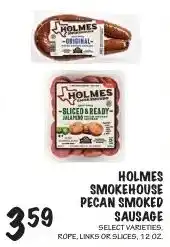 Foodarama Holmes smokehouse pecan smoked sausage offer