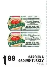 Foodarama Carolina ground turkey offer