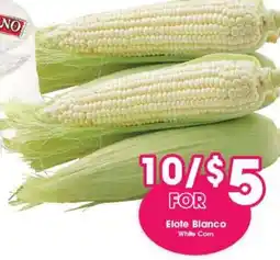 Arteagas Food Center Elote Blanco White Corn offer