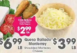 Arteagas Food Center Chile Relleno Cheese Stuffed Poblano Peppers offer