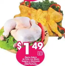 Arteagas Food Center Chicken Leg Quarters offer