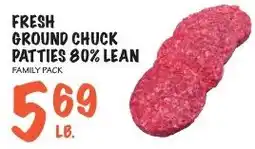 Foodarama Fresh ground chuck patties offer