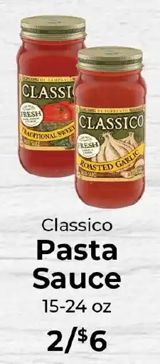 Sunset Foods Classico pasta sauce offer