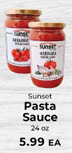 Sunset Foods Sunset pasta sauce offer