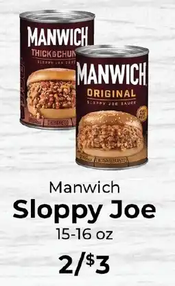 Sunset Foods Manwich sloppy joe offer
