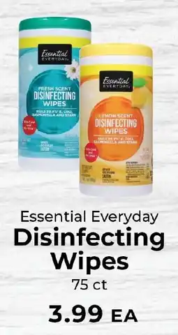 Sunset Foods Essential Everyday Disinfecting Wipes offer