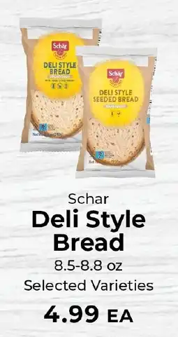 Sunset Foods Schar Deli Style Bread offer