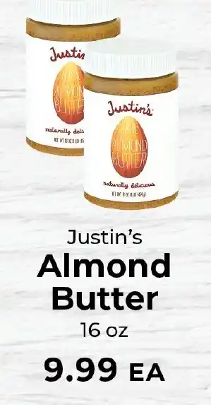 Sunset Foods Justin's Almond Butter offer