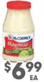 Arteagas Food Center McCormick Mayonesa offer