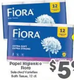 Arteagas Food Center Fiора Bath Tissue offer
