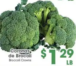 Arteagas Food Center Broccoli Crowns offer