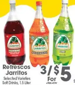 Arteagas Food Center Refrescos Jarritos offer