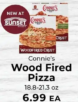 Sunset Foods Connie's Wood Fired Pizza offer