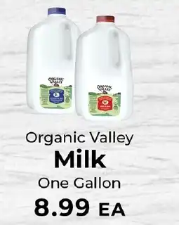 Sunset Foods Organic Valley Milk offer