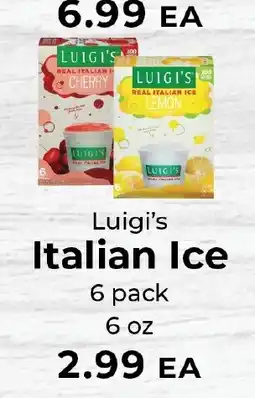 Sunset Foods Luigi's Italian Ice offer