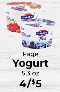 Sunset Foods Fage Yogurt offer