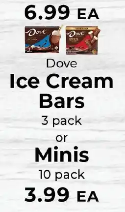 Sunset Foods Dove Ice Cream Bars offer