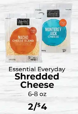 Sunset Foods Essential Everyday Shredded Cheese offer