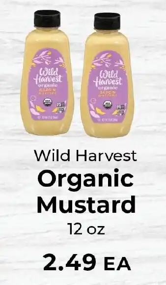 Sunset Foods Wild Harvest Organic Mustard offer