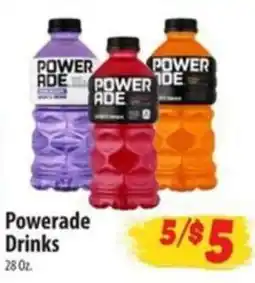 Food Giant Powerade Drinks offer