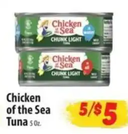 Food Giant Chicken of the Sea Tuna offer