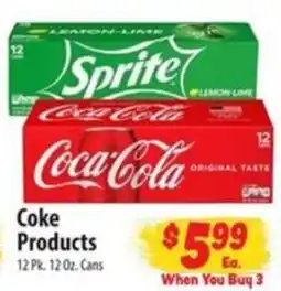 Food Giant Coke Products offer