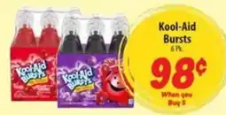 Food Giant Kool-Aid Bursts offer