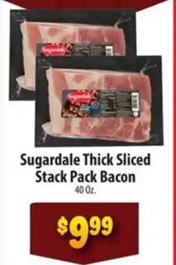 Food Giant Sugardale thick sliced stack pack bacon offer
