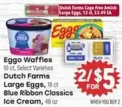Tony’s Fresh Market Eggo Waffles offer