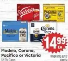 Tony’s Fresh Market Modelo, Corona, Pacifico or Victoria offer