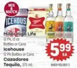 Tony’s Fresh Market Miller High Life offer