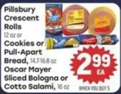 Tony’s Fresh Market Pillsbury crescent rolls offer