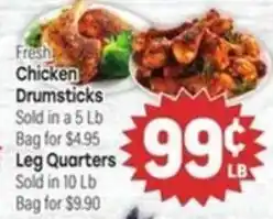 Tony’s Fresh Market Fresh Chicken Drumsticks offer