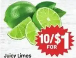 Tony’s Fresh Market Juicy Limes offer