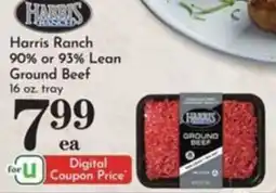 Pavilions Harris Ranch Ground Beef offer