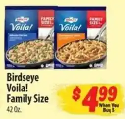 Food Giant Birdseye Voila! Family Size offer