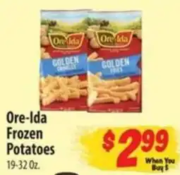 Food Giant Ore-Ida Frozen Potatoes offer